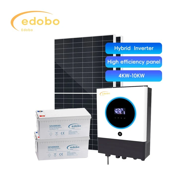 4kw 10kw hibrīda invertors ar saules bateriju uzlādi