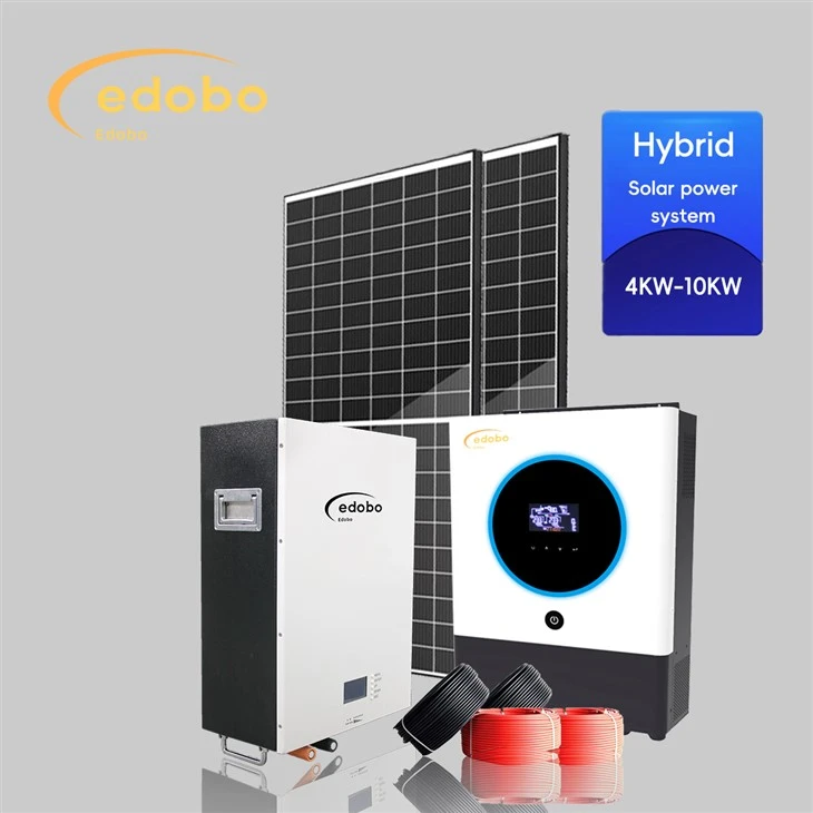 Hibrīda 6kw saules enerģijas sistēma