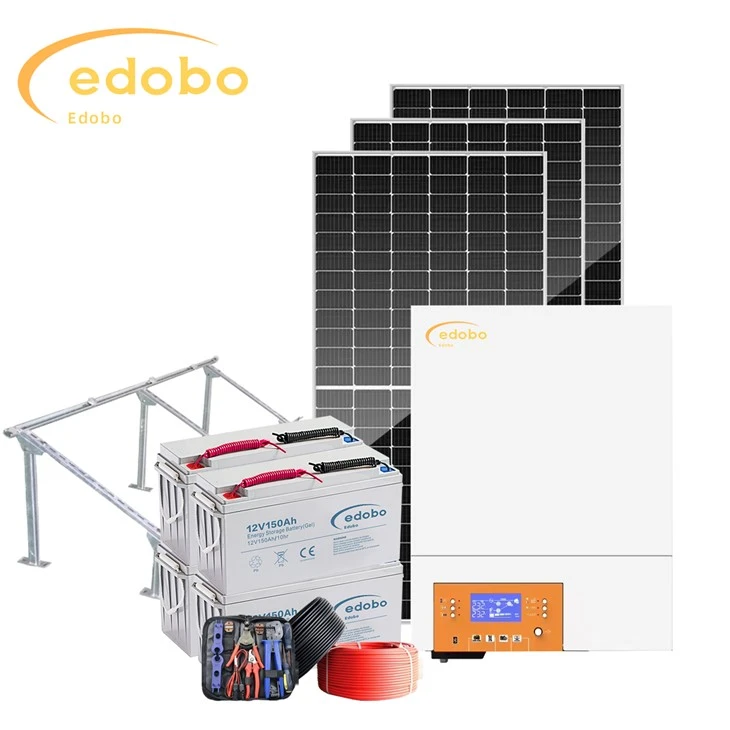 10kw Off Grid Saules sistēma ar baterijām