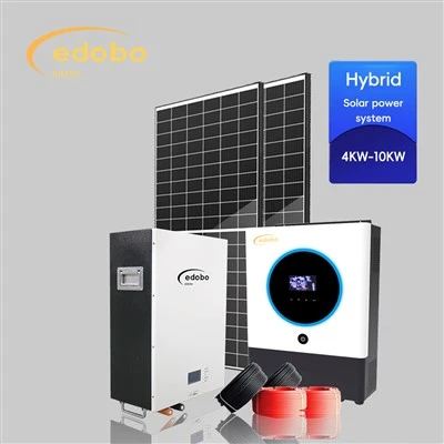 Hibrīda 6kw saules enerģijas sistēma