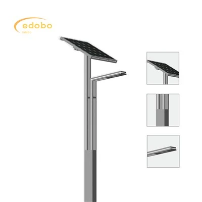 Led Light 80w/120w saules ielu lampa ar litija akumulatoru
